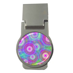 Circle Colorful Pattern Background Money Clips (round)  by HermanTelo