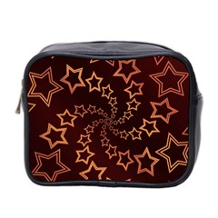 Gold Stars Spiral Chic Mini Toiletries Bag (two Sides) by HermanTelo