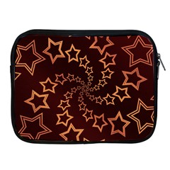 Gold Stars Spiral Chic Apple Ipad 2/3/4 Zipper Cases by HermanTelo