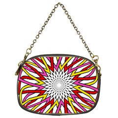 Sun Abstract Mandala Chain Purse (two Sides) by HermanTelo