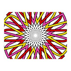 Sun Abstract Mandala Double Sided Flano Blanket (mini)  by HermanTelo