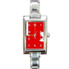 Flag Of The Canadian Army Rectangle Italian Charm Watch by abbeyz71