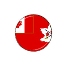 Flag Of The Canadian Army Hat Clip Ball Marker by abbeyz71
