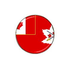 Flag Of The Canadian Army Hat Clip Ball Marker (10 Pack) by abbeyz71