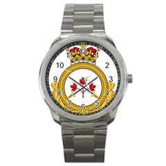 Badge Of The Canadian Army Sport Metal Watch by abbeyz71