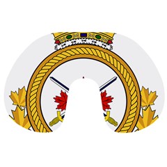 Badge Of The Canadian Army Travel Neck Pillows by abbeyz71