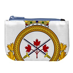 Badge Of The Canadian Army Large Coin Purse by abbeyz71