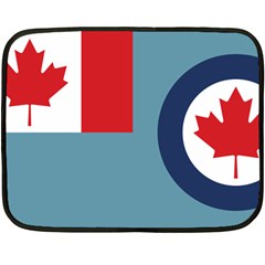 Air Force Ensign Of Canada Double Sided Fleece Blanket (mini)  by abbeyz71