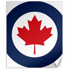 Roundel Of Canadian Air Force Canvas 8  X 10  by abbeyz71