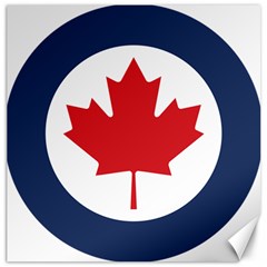 Roundel Of Canadian Air Force Canvas 12  X 12  by abbeyz71