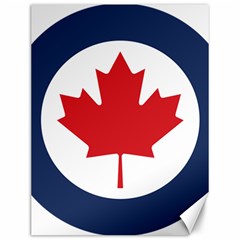 Roundel Of Canadian Air Force Canvas 12  X 16  by abbeyz71