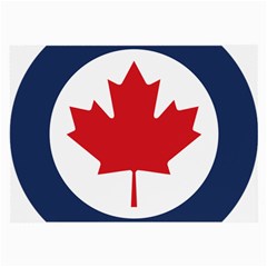 Roundel Of Canadian Air Force Large Glasses Cloth by abbeyz71