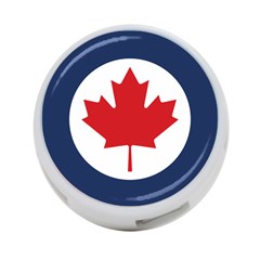 Roundel Of Canadian Air Force 4-port Usb Hub (two Sides) by abbeyz71