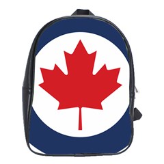 Roundel Of Canadian Air Force School Bag (xl) by abbeyz71