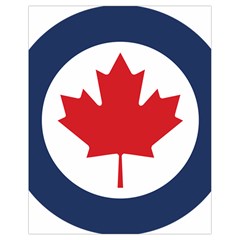 Roundel Of Canadian Air Force Drawstring Bag (small) by abbeyz71