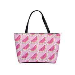 Melons Pattern Food Fruits Melon Classic Shoulder Handbag by Pakrebo