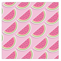 Melons Pattern Food Fruits Melon Large Satin Scarf (square) by Pakrebo