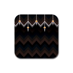 Background Pattern Non Seamless Rubber Square Coaster (4 Pack)  by Pakrebo