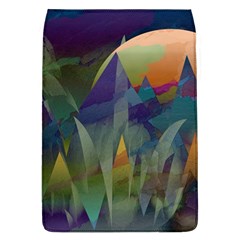 Mountains Abstract Mountain Range Removable Flap Cover (l) by Pakrebo