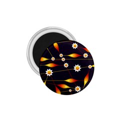 Flower Buds Floral Background 1 75  Magnets by Pakrebo