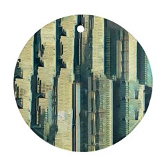 Texture Abstract Buildings Ornament (round)