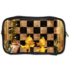 Cute Little Ducks Toiletries Bag (one Side) by FantasyWorld7