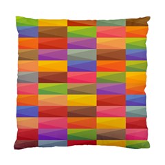 Abstract Background Geometric Standard Cushion Case (one Side)