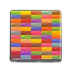 Abstract Background Geometric Memory Card Reader (square 5 Slot) by Mariart