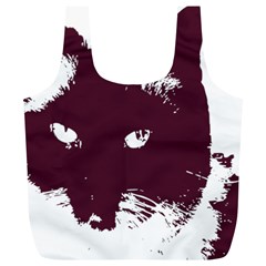 Cat Nature Design Animal Skin Pink Full Print Recycle Bag (xl)