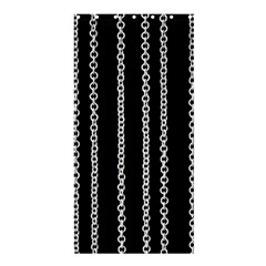 Chains Black Design Metal Iron Shower Curtain 36  X 72  (stall)  by HermanTelo