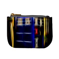 Famous Blue Police Box Mini Coin Purse by HermanTelo