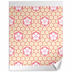 Floral Design Seamless Wallpaper Canvas 18  X 24  by HermanTelo