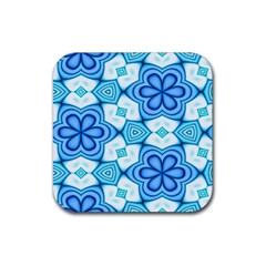 Pattern Abstract Wallpaper Rubber Coaster (square)  by HermanTelo