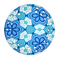 Pattern Abstract Wallpaper Round Filigree Ornament (Two Sides)