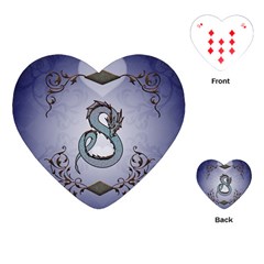 Wonderful Decorative Chinese Dragon Playing Cards (heart) by FantasyWorld7