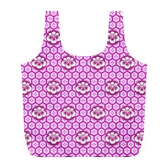Paulownia Flowers Japanese Style Full Print Recycle Bag (l)