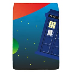 Tardis Doctor Time Travel Removable Flap Cover (l)
