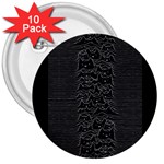 Fur Division 3  Buttons (10 pack)  Front