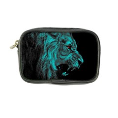 Angry Male Lion Predator Carnivore Coin Purse by Sudhe