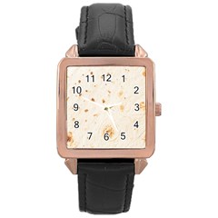 Burrito Rose Gold Leather Watch  by TheAmericanDream