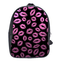 Pink Kisses School Bag (xl) by TheAmericanDream