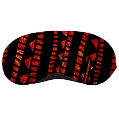 Background Abstract Red Black Sleeping Mask by Pakrebo