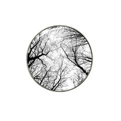Forest Trees Silhouette Tree Hat Clip Ball Marker (4 Pack)