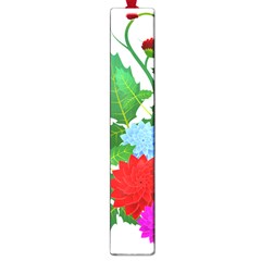 Flowers Floral Plants Nature Large Book Marks by Pakrebo