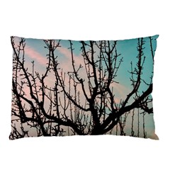 Fruit Tree Silhouette Aesthetic Pillow Case (two Sides) by Pakrebo