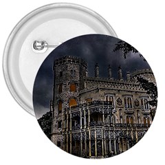 Castle Mansion Architecture House 3  Buttons by Pakrebo