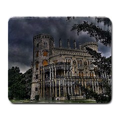 Castle Mansion Architecture House Large Mousepads by Pakrebo