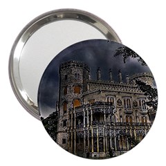 Castle Mansion Architecture House 3  Handbag Mirrors by Pakrebo