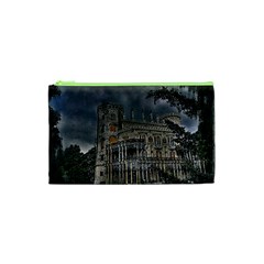 Castle Mansion Architecture House Cosmetic Bag (xs) by Pakrebo