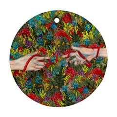 Touch Watercolor Xie Shihong Art Ornament (round)